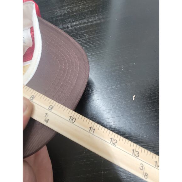 Vintage Nassau Bahamas Flat Brim Mesh Adjustable Trucker Hat - Picture 10 of 11